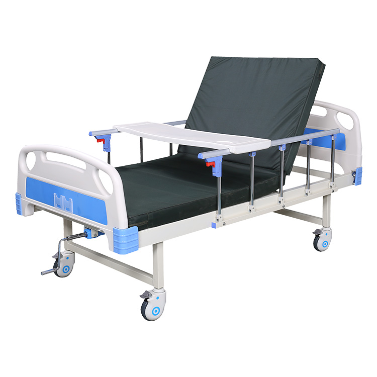 CE‑Certified Hospital Bed Manufacturers 3 Manual Single Crank Hospital Bed