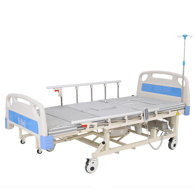 Electric 5 Function Home Nursing Bed CZEN-01 (4) Side Rails