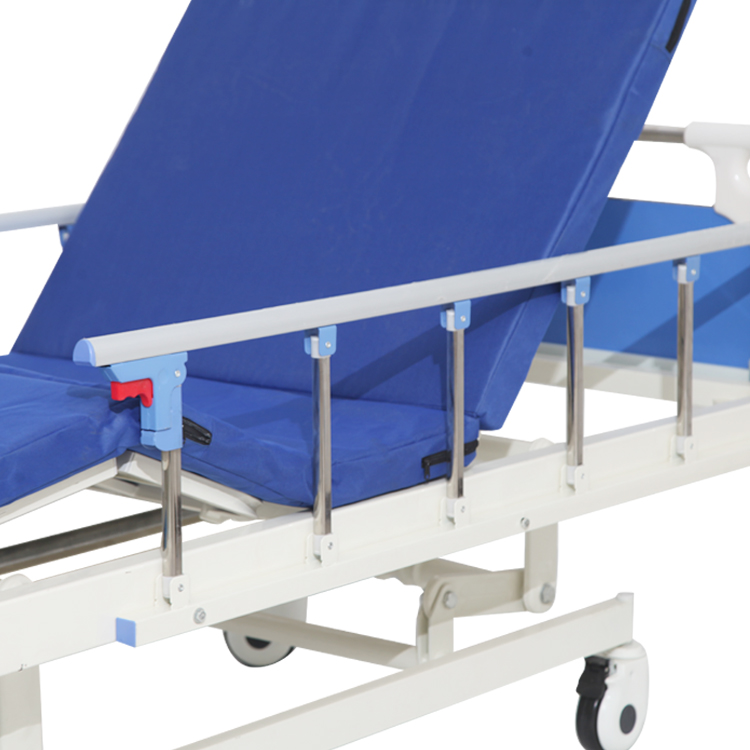Hand Crank 3 Function Hospital Bed Double Board CZ3-B (10)