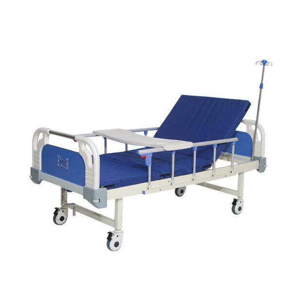 Single Crank Hospital Bed Composite Double Headboard CZ1-D (6)