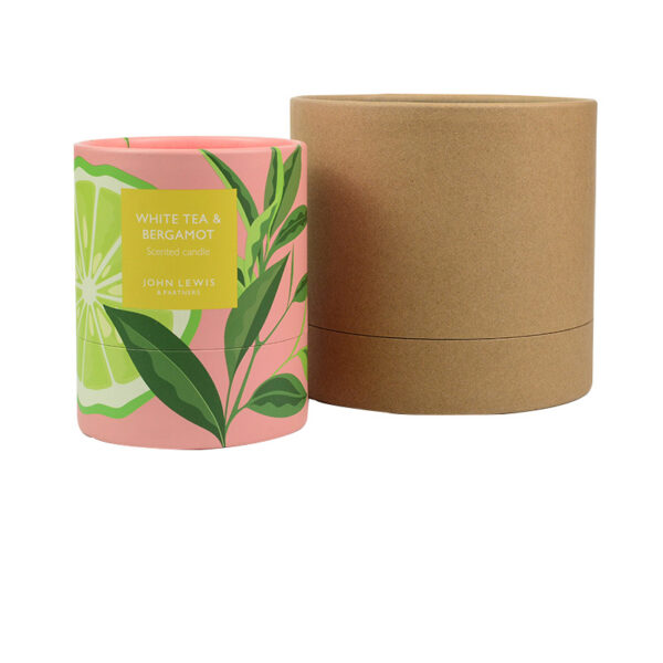 paper tube packaging Candle