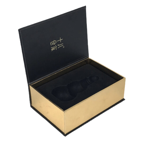 cosmetic luxury box with magnetic lid