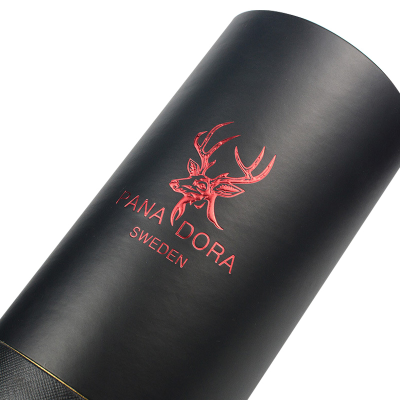 Bespoke Round Cosmetic Candle Paper Packaging Tubes OEM ODM