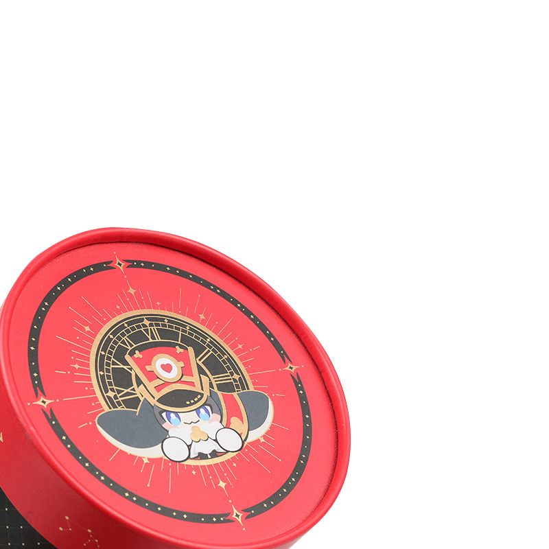 Chocolate Fruit  Soup Meal Food Grade Paper Tube Packaging