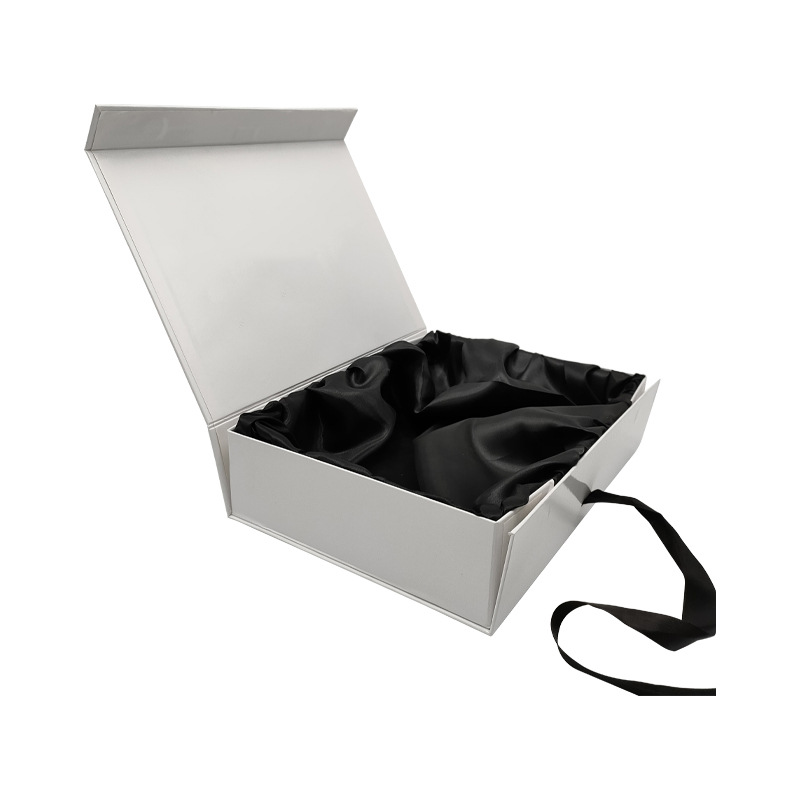 Custom Elegant Wig Hair Magnetic Closure Lid Boxes Factory