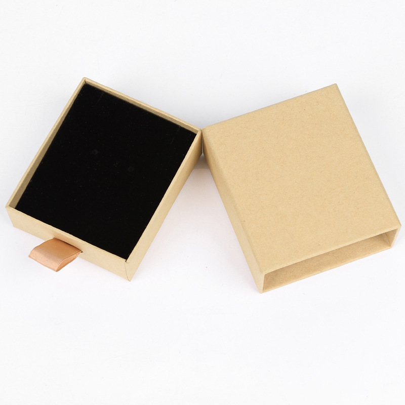 Custom Jewelry Packaging Slide-Out Drawer Paper Boxes Maker