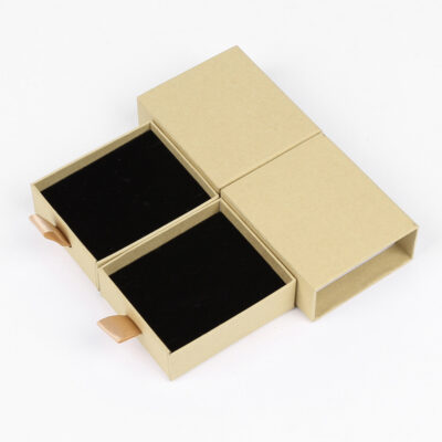 Custom Jewelry Packaging Slide-Out Drawer Paper Boxes Maker