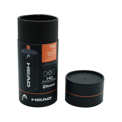 Custom Printing Cylinder Packaging Box Bluetooth Speaker