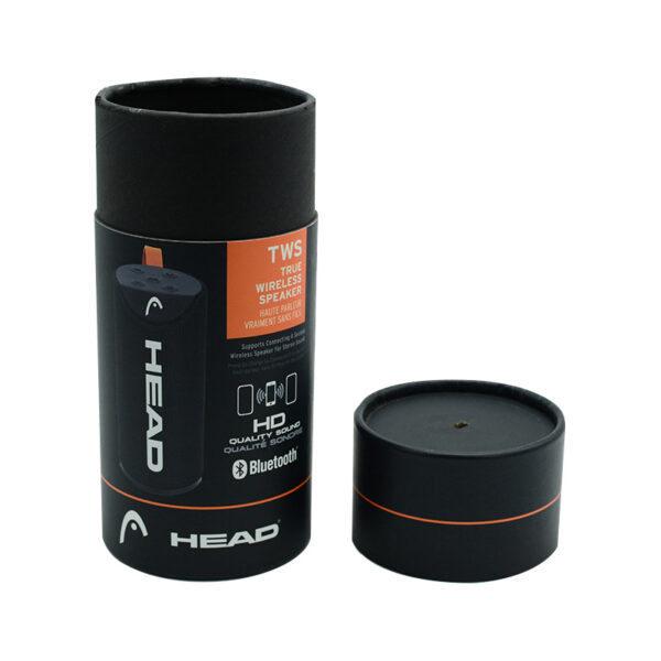 Custom Printing Cylinder Packaging Box Bluetooth Speaker