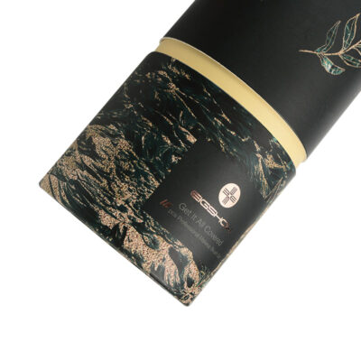 Custom Round 50ml Cosmetic Paper Tubes Cylinder Boxes