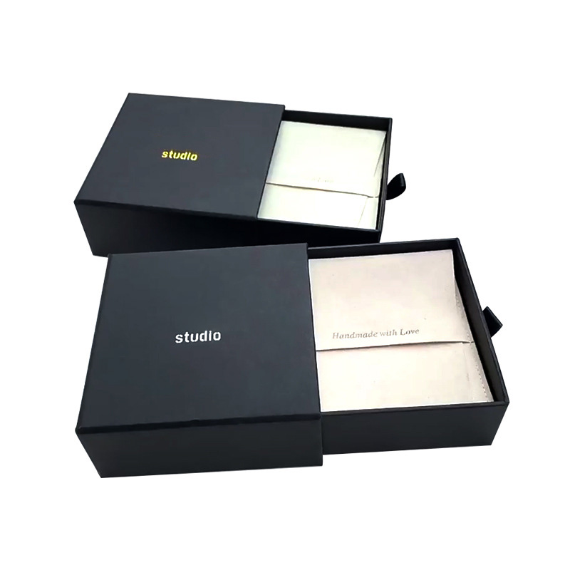 ODM Necklace Pendant Ring Slider Out Drawer Paper Boxes