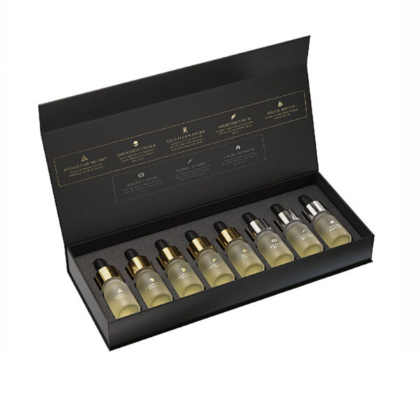 OEM Luxury Rigid Boxes for 30ml 50ml Candle Cosmetic Oil