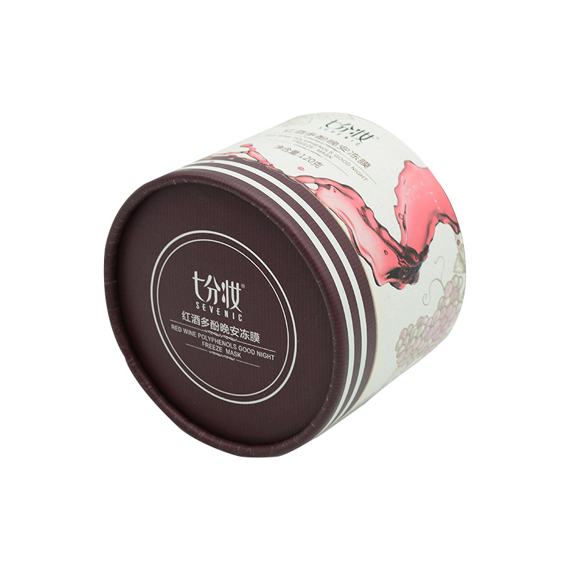 OEM Paper Tube Packaging for Cosmetics Facial Mask Cream