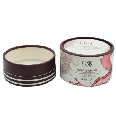 OEM Paper Tube Packaging for Cosmetics Facial Mask Cream