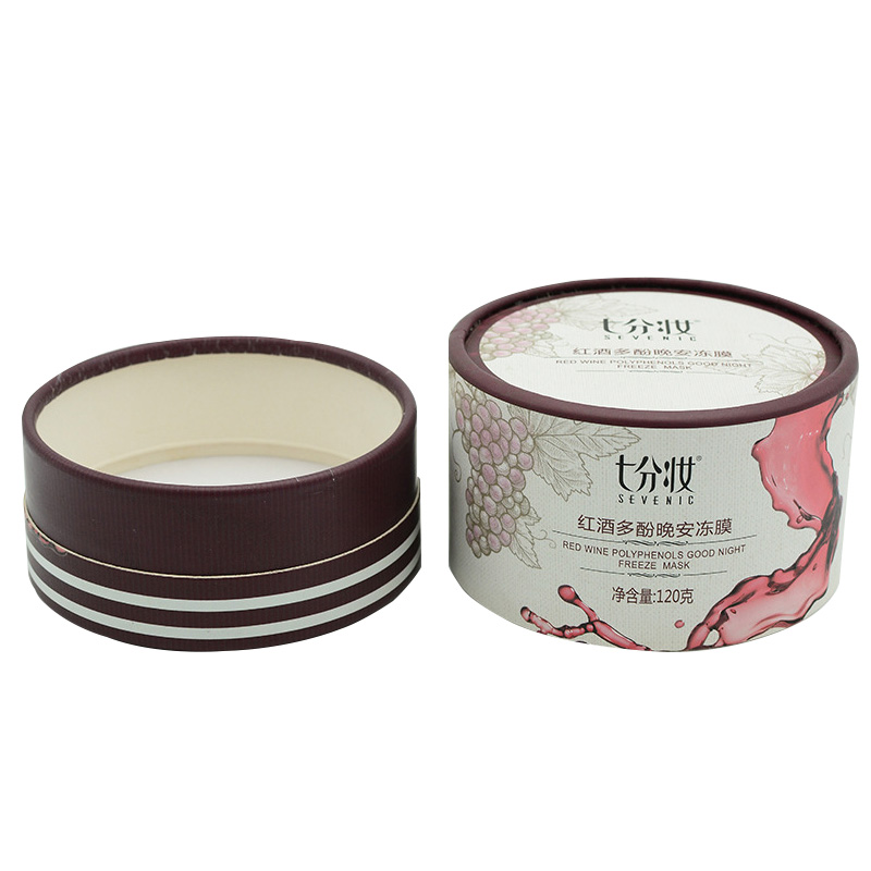 OEM Paper Tube Packaging for Cosmetics Facial Mask Cream