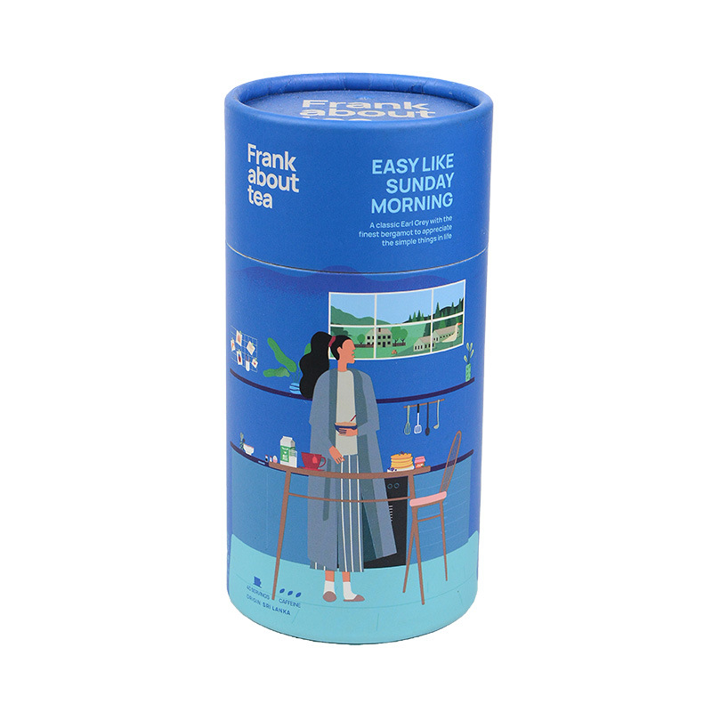 Premium Eco Friendly Tea Paper Tube Packaging Wholesale