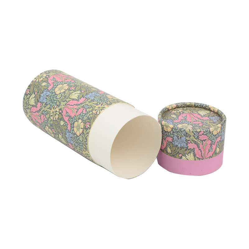 Printed Body Essential Oil Bottle Paper Tube Packaging Maker