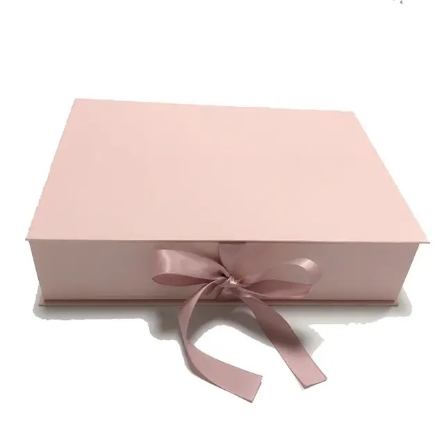 Satin Lined Wig Hair Extension Magnetic Closure Box Vendor