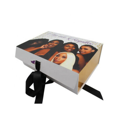Wholesale Luxury Wig Hair Folding Gift Magnetic Lid Boxes