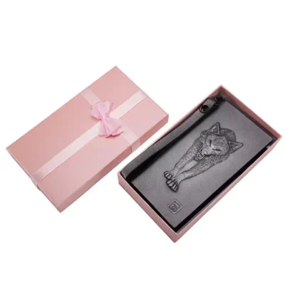 Bespoke Logo Printed Lid and Base Rigid Boxes for Wallet