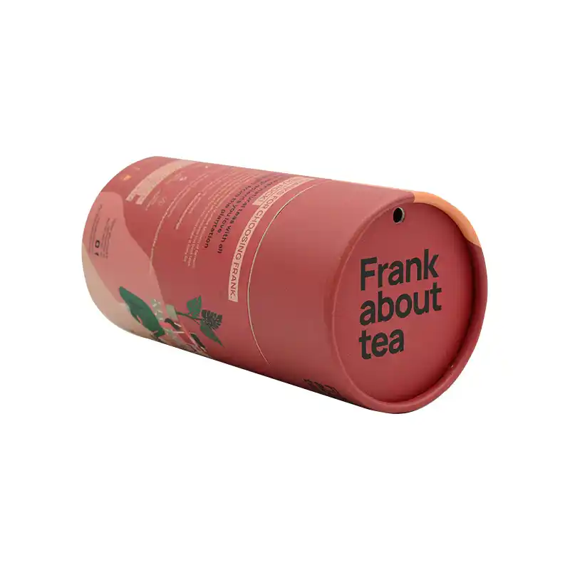 Bespoke Recyclable Paper Tube Tea Coffee Packaging Vendor