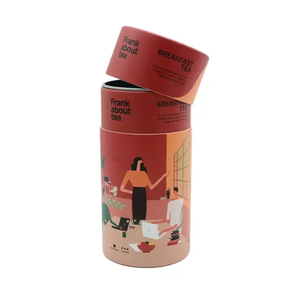 Bespoke Recyclable Paper Tube Tea Coffee Packaging Vendor Bespoke Recyclable Paper Tube Tea Coffee Packaging Vendor