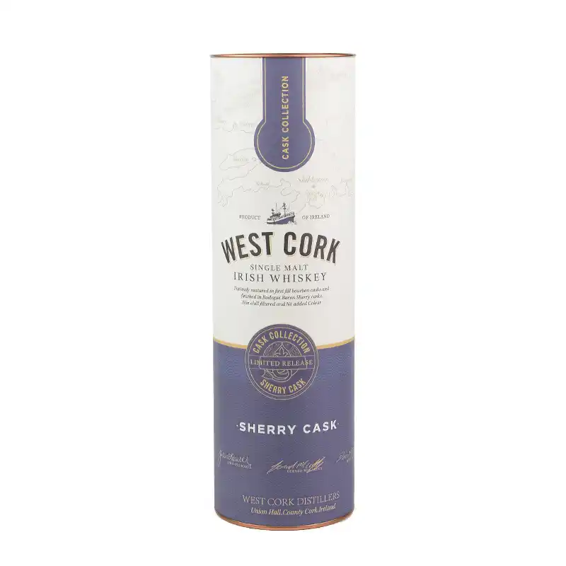 Bulk Biodegradable Wine Paper Tube Packaging with Tin Plate