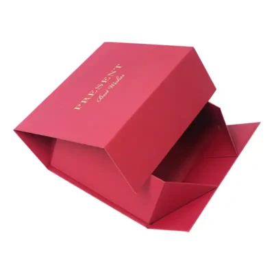Bulk Custom Foldable Cardboard Magnetic Closure Paper Boxes