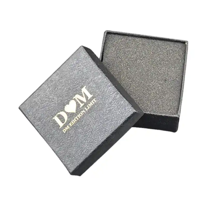 Bulk Eco-Friendly Textured Paper Watch Gift Boxes Packaging
