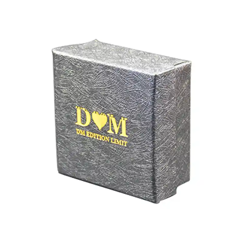 Bulk Eco-Friendly Textured Paper Watch Gift Boxes Packaging