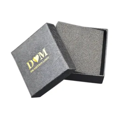 Bulk Eco-Friendly Textured Paper Watch Gift Boxes Packaging