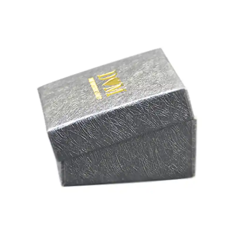 Bulk Eco-Friendly Textured Paper Watch Gift Boxes Packaging