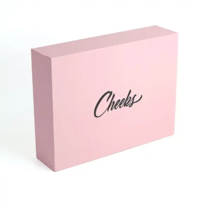 Custom 2mm Thick Pink Sliding Drawer Gift Boxes for Clothing
