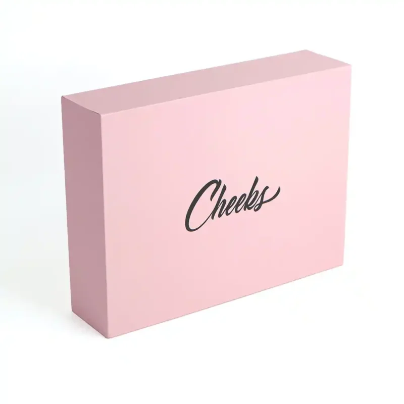 Custom 2mm Thick Pink Sliding Drawer Gift Boxes for Clothing