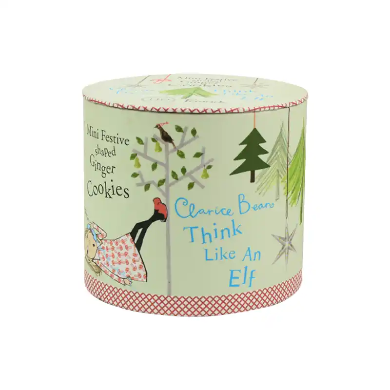Custom Biodegradable Stamping Paper Tube for Candy Chocolate