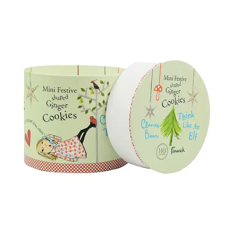 Custom Biodegradable Stamping Paper Tube for Candy Chocolate