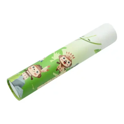 Custom Children's Toy Game Card Puzzle Paper Tube Packaging