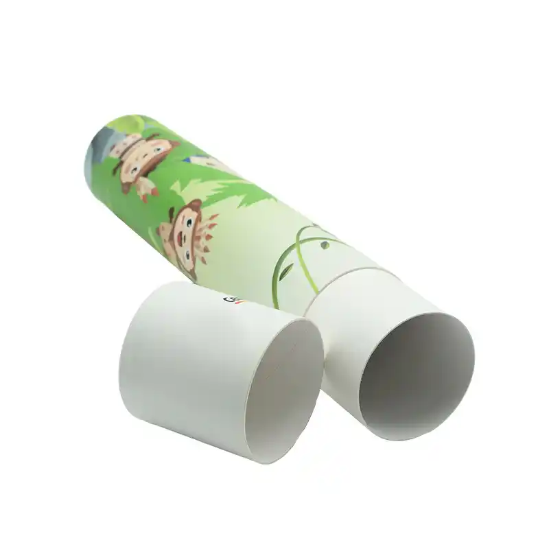 Custom Children's Toy Game Card Puzzle Paper Tube Packaging