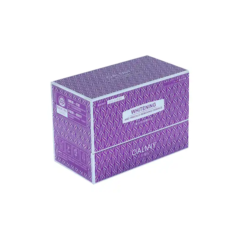 Custom Flip Lid Cosmetic Magnetic Rigid Gift Boxes with EVA