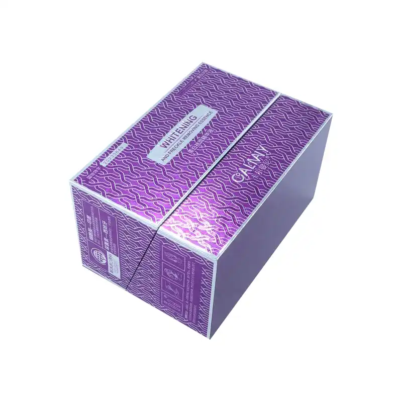 Custom Flip Lid Cosmetic Magnetic Rigid Gift Boxes with EVA