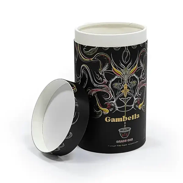 Custom Logo Cylindrical Cosmetic Paper Tube Packaging Box Custom Logo Cylindrical Cosmetic Paper Tube Packaging Box