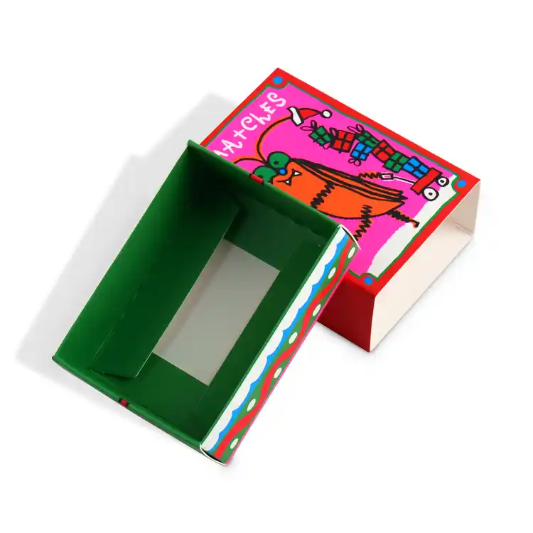 Custom Logo Exquisite Cartoon White Card Drawer Boxes Vendor