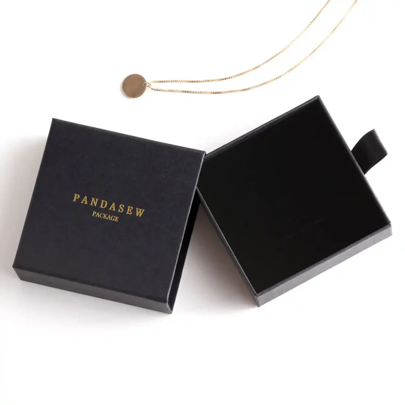 Custom Logo Jewelry Boxes Sets Gift Ring Pendant Packaging