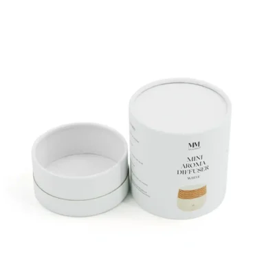 Custom Luxury Candle T Shirt Paper Tube Packaging Supplier