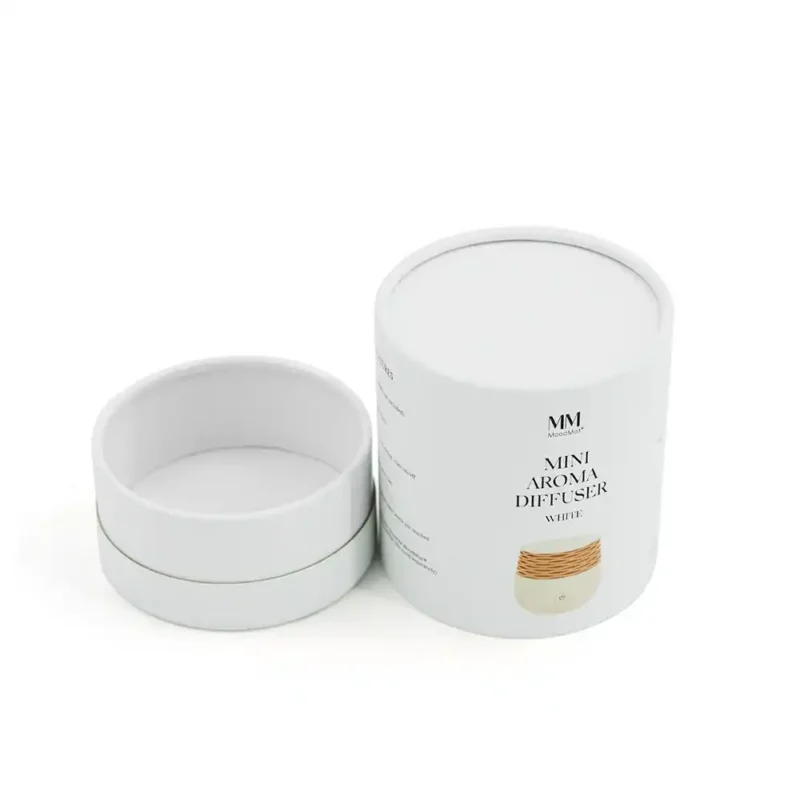 Custom Luxury Candle T Shirt Paper Tube Packaging Supplier