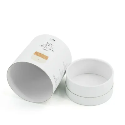 Custom Luxury Candle T Shirt Paper Tube Packaging Supplier