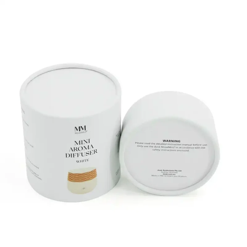 Custom Luxury Candle T Shirt Paper Tube Packaging Supplier
