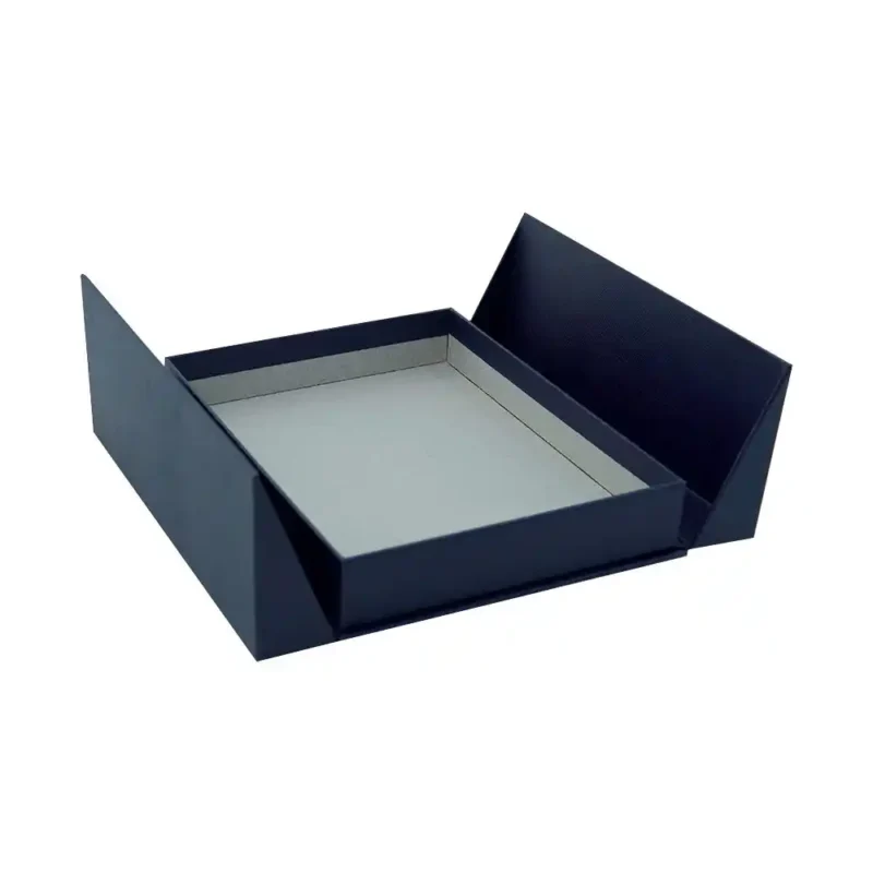 Custom Luxury Two Piece Side Open Double Door Gift Boxes