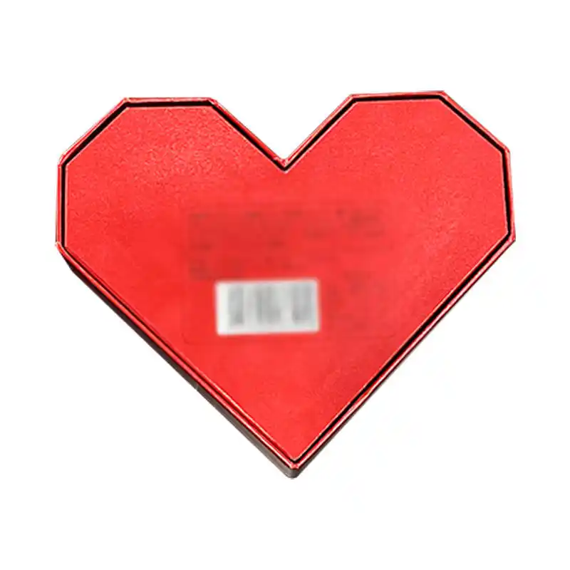 Custom Multi Corner Red Small Candy Heart Shaped Gift Boxes