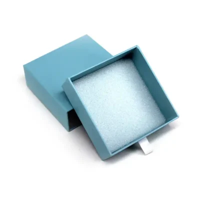 Custom Paper Drawer Necklace Earring Jewelry Box Packaging